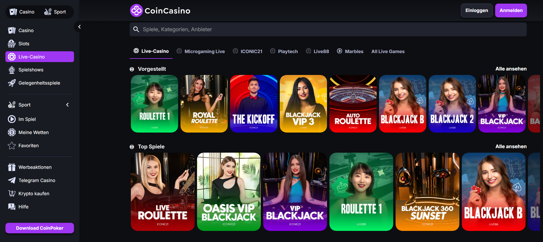 Binobet Casino Bonus