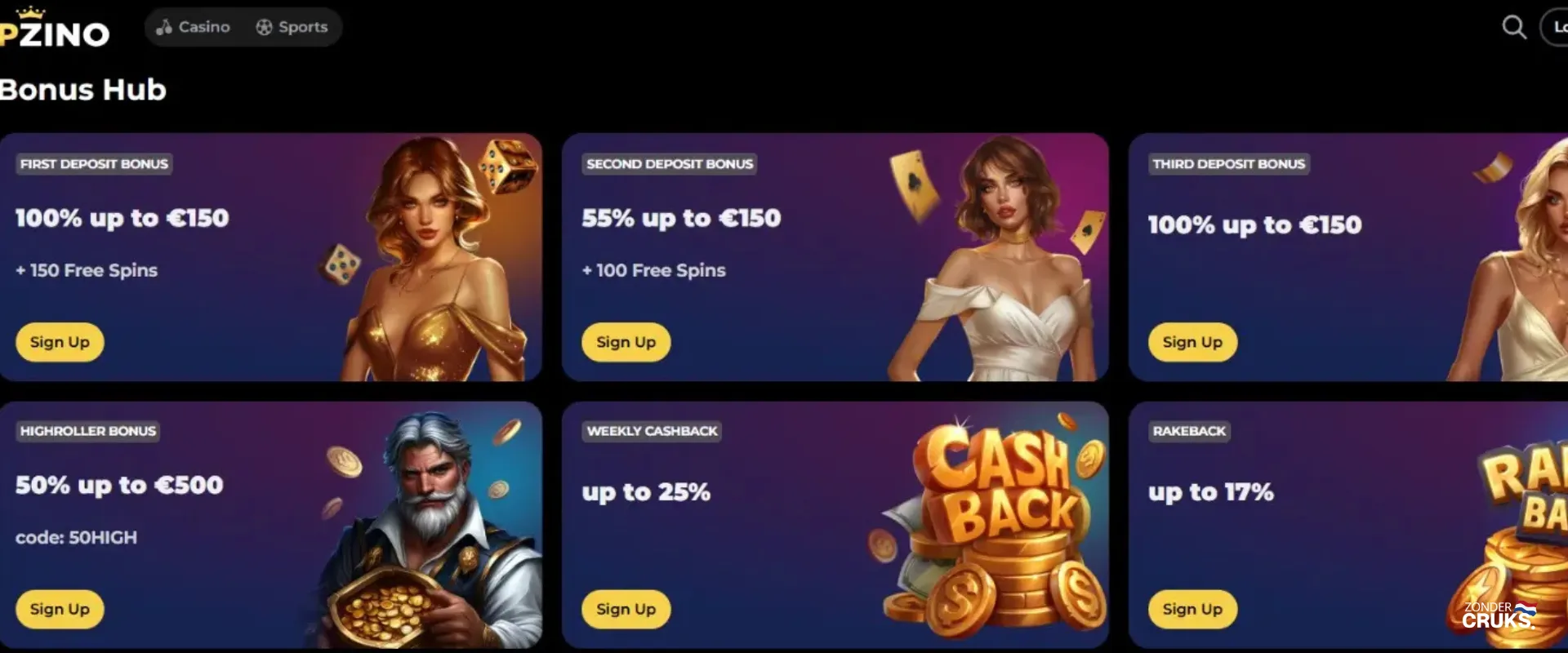 vipzino casino bonus